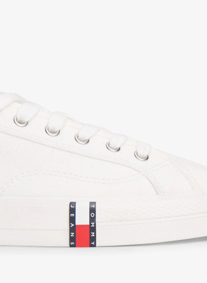 TOMMY JEANS  Archive Flag Stripe Canvas Trainers for Women | Best Price UAE